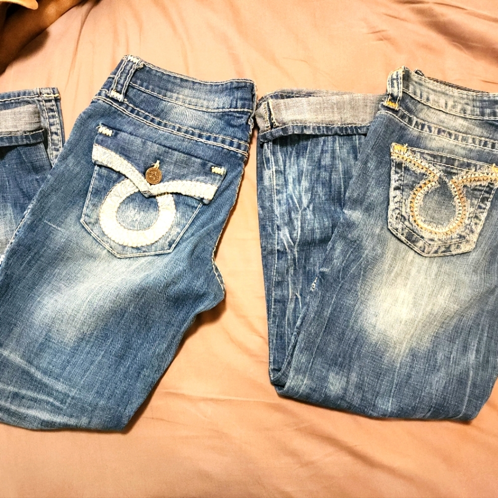 Big Star Crop Jeans Size 28